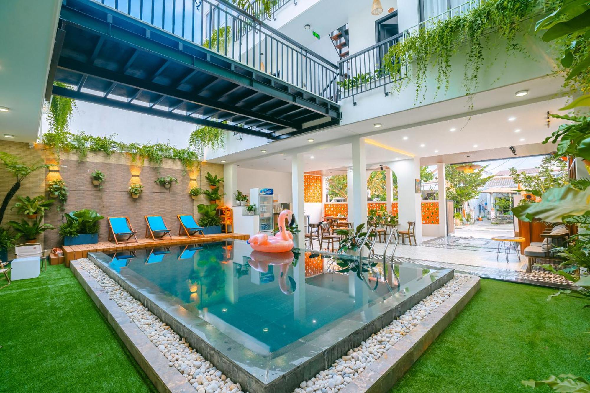 Beach Palm Villa Хойан Экстерьер фото