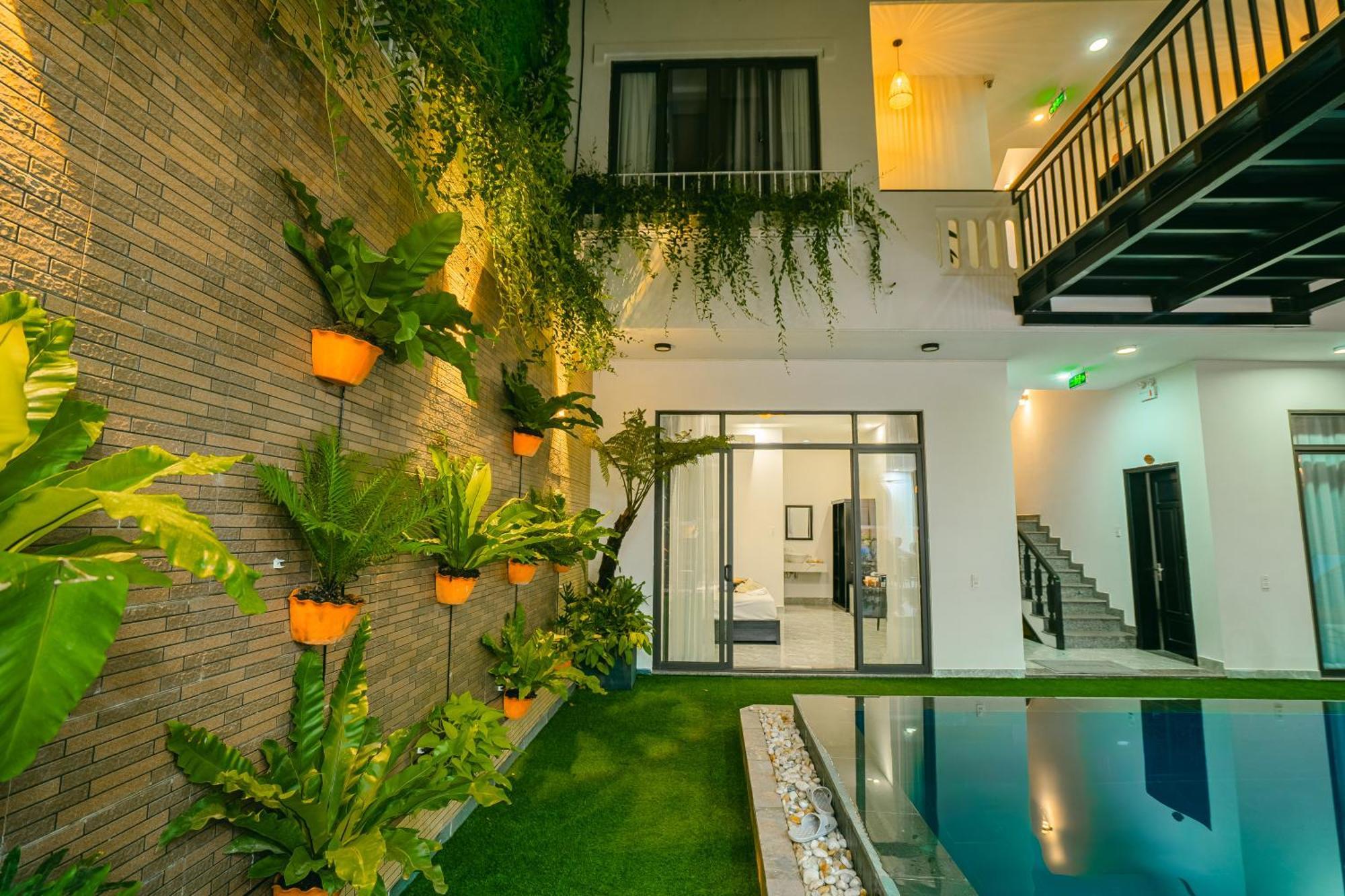 Beach Palm Villa Хойан Экстерьер фото