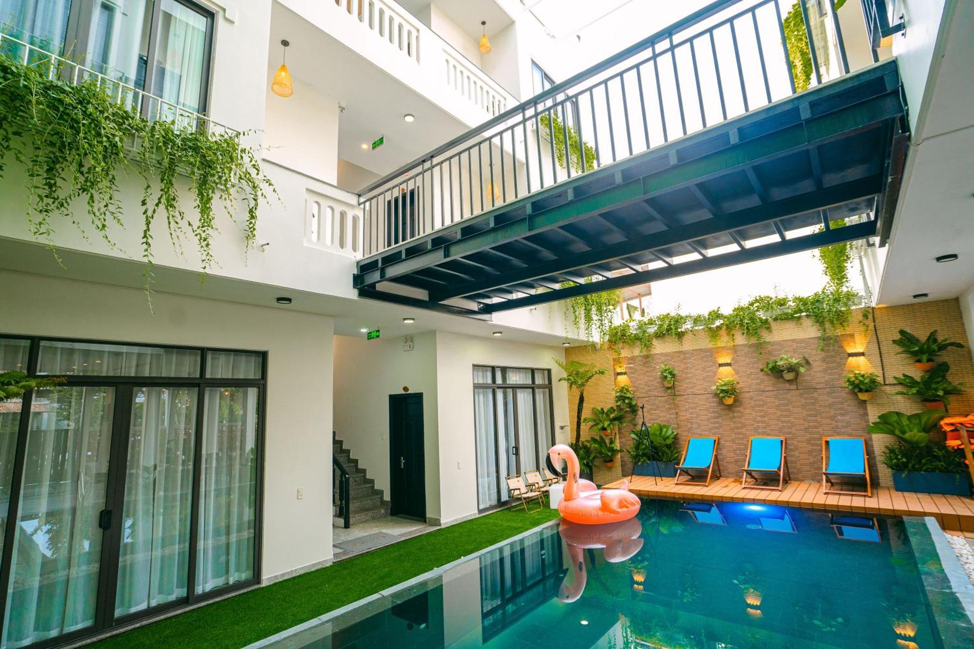 Beach Palm Villa Хойан Экстерьер фото